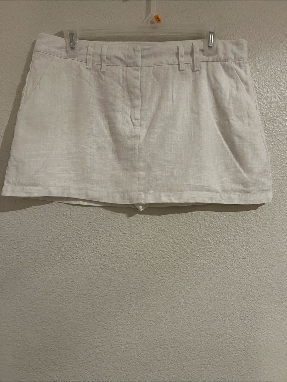 White Fox Boutique White Mini Skort